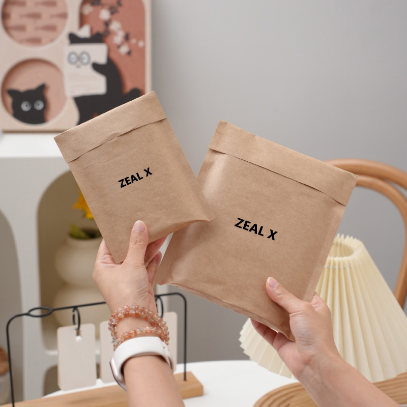 Zeal X FSC Sertifikatlı Kraft Kağız Mailer - Davamlı qablaşdırmanı yenidən müəyyənləşdirmək