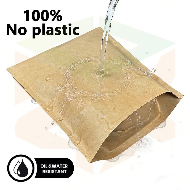 Zeal X Davamlı Elektron Ticarət Qablaşdırmasını Dəstəkləmək üçün Xüsusi Logo Suya davamlı Kraft Kağız Poçt Çantalarını təqdim edir