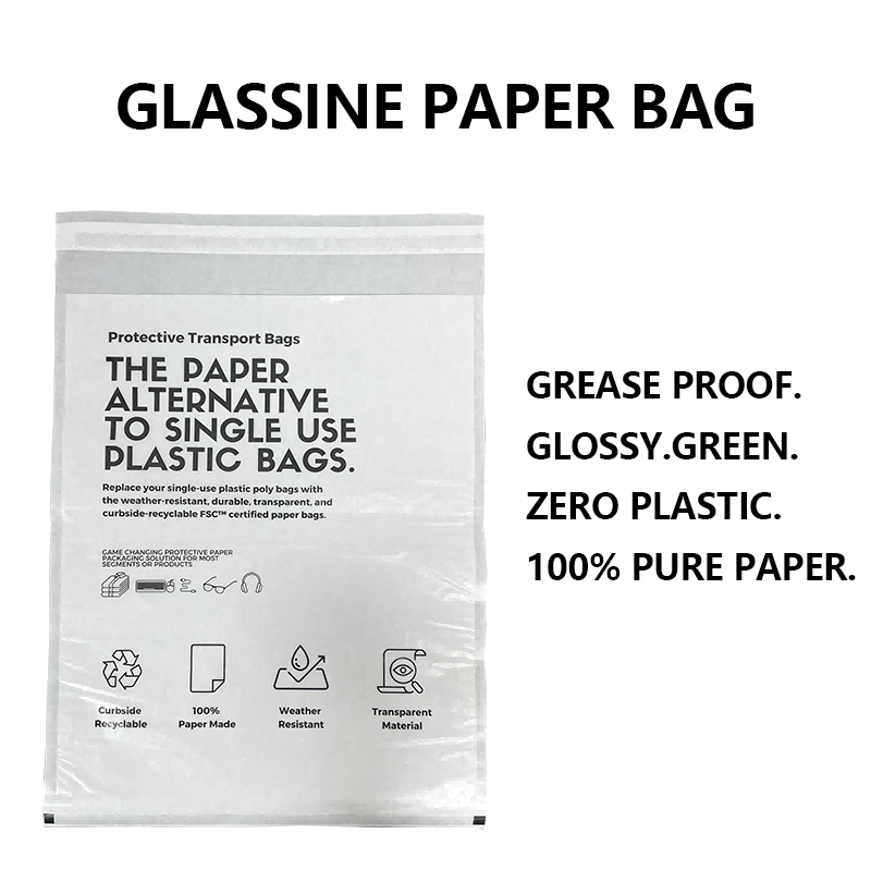 Zeal X qlobal brendlərin birdəfəlik plastik qablaşdırmanı əvəz etməsinə kömək etmək üçün xüsusi Glassine kağız çantalar buraxır