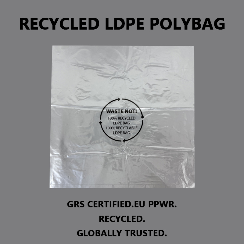 Geyim Qablaşdırması üçün Xüsusi Çaplı Təkrar LDPE Polybag