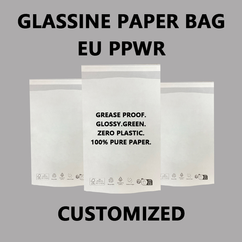 AB PPWR Glassine Qablaşdırma Çantası